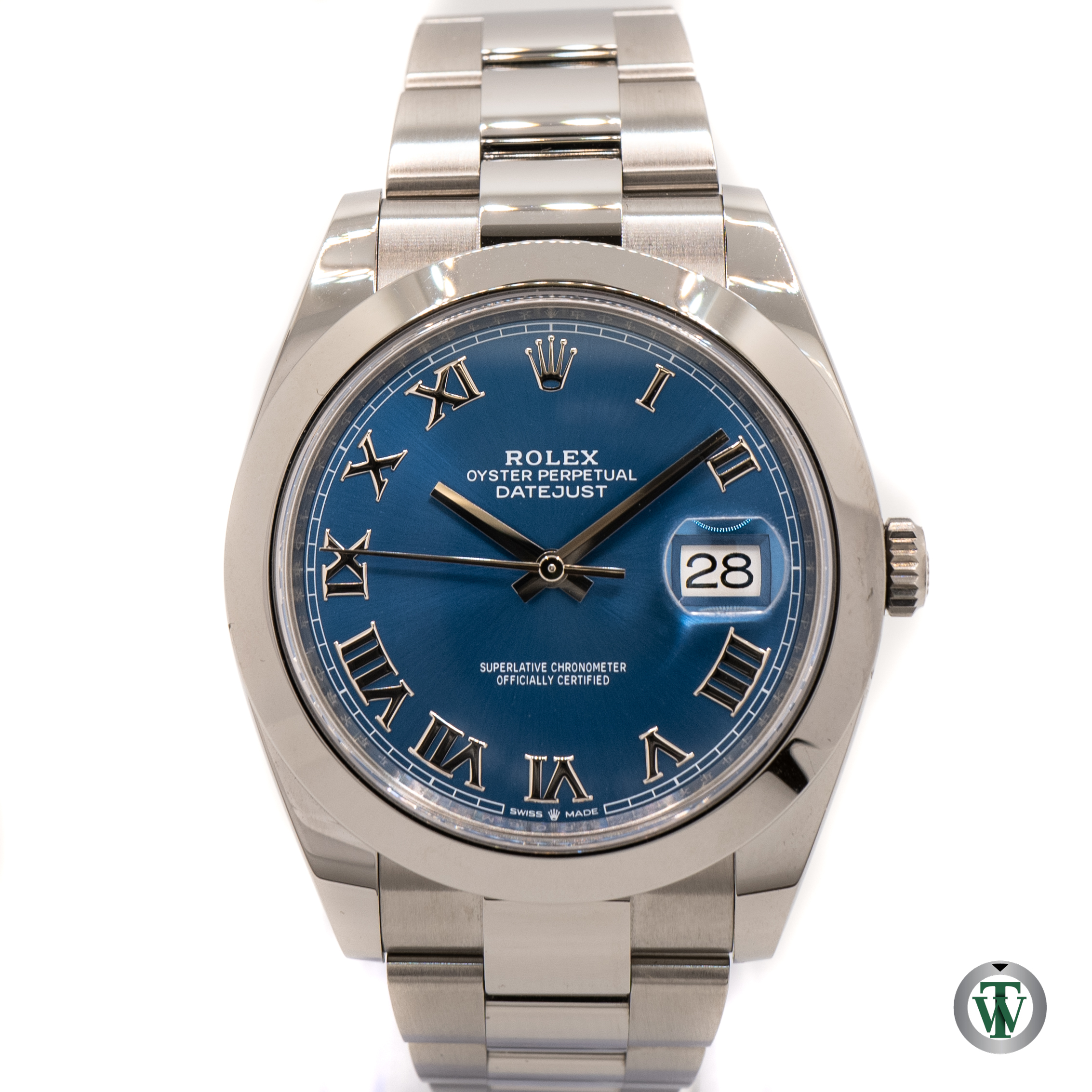 datejust blue roman